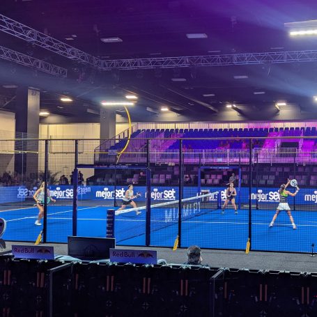 Another padel match at Miami Premier Padel P1 event in March 2025
